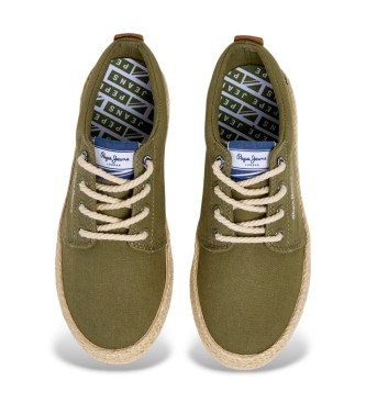 Pepe Jeans Zapatillas Brady Braid verde