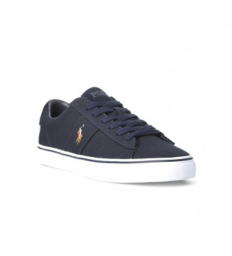 Polo Ralph Lauren Baskets Sayer en toile marine