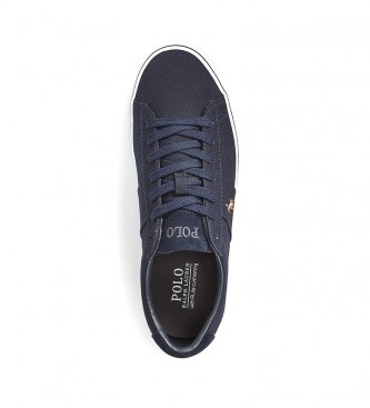 Polo Ralph Lauren Baskets Sayer en toile marine