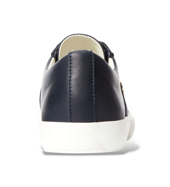 Lauren Ralph Lauren Granatowe buty sportowe Janson II ze skóry nappa