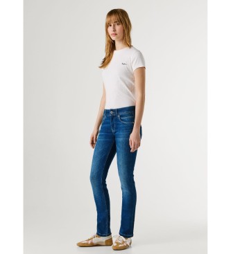 Pepe Jeans Jeansy Slim Iconic Brooke w kolorze niebieskim
