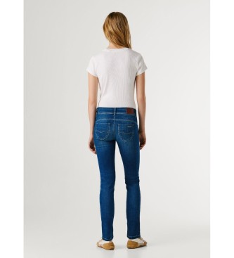 Pepe Jeans Jeansy Slim Iconic Brooke w kolorze niebieskim