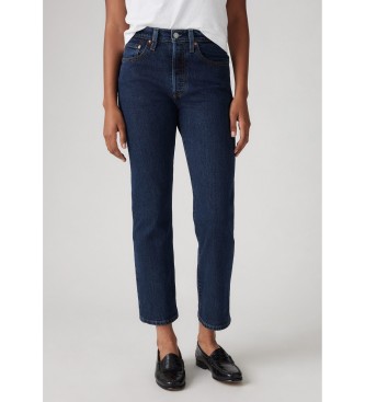 Levi's Jeans 501 Crop Salsa Stonewash blu navy