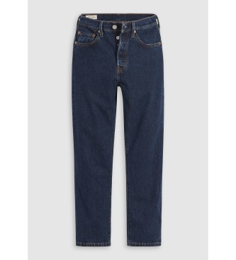 Levi's Jeans 501 Crop Salsa Stonewash blu navy