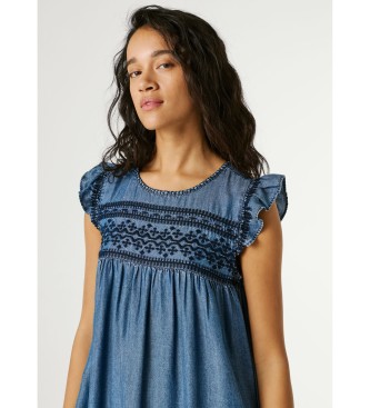Pepe Jeans Cindy Kleid blau