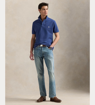 Polo Ralph Lauren Le polo emblématique en piqué bleu