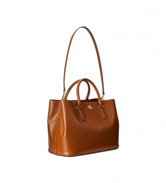 Lauren Ralph Lauren Borsa a tracolla Marcy in pelle marrone