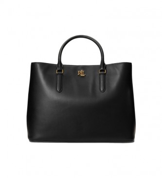 Lauren Ralph Lauren Borsa tote Marcy in pelle nera