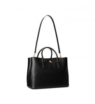 Lauren Ralph Lauren Borsa tote Marcy in pelle nera