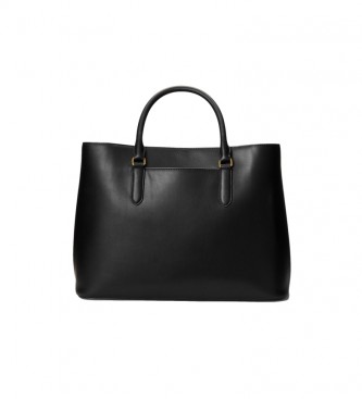 Lauren Ralph Lauren Borsa tote Marcy in pelle nera