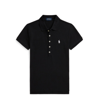 Polo Ralph Lauren Polo elástico Slim Fit negro