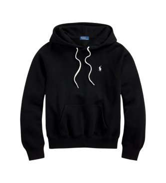 Polo Ralph Lauren Shrunken Fit fleece sweatshirt black