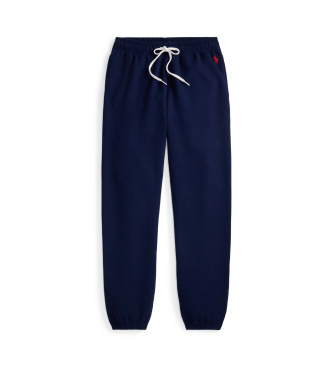Polo Ralph Lauren Navy blue fleece jogger pants with drawstring