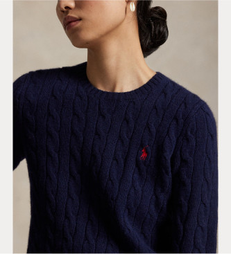 Polo Ralph Lauren Jersey de lana y cachemira marino