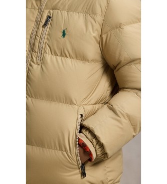 Polo Ralph Lauren Beige Gorham-donsjas met capuchon
