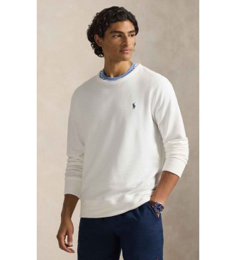 Polo Ralph Lauren Sudadera de rizo francés blanco