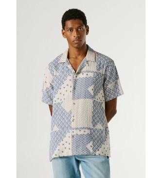 Pepe Jeans Camisa Pissarrot azul