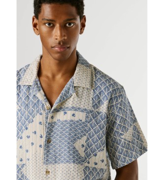 Pepe Jeans Camisa Pissarrot azul