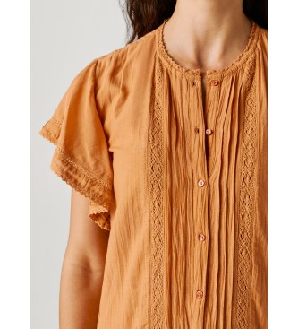 Pepe Jeans Destin orange dress