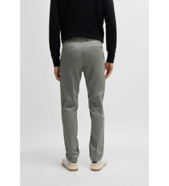 BOSS Gråa slim fit-byxor