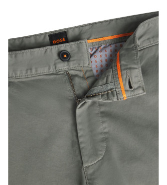 BOSS Gråa slim fit-byxor