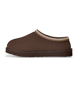 UGG Zapatillas de Piel Tasman II marrón oscuro