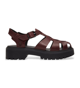 Timberland Sandali con plateau Stone Street color bordeaux