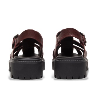 Timberland Sandali con plateau Stone Street color bordeaux