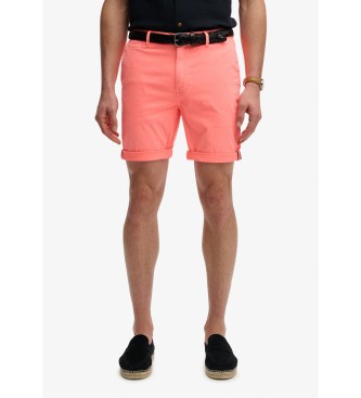 Superdry Premium kratke hlače Regular Chino v oranžni barvi