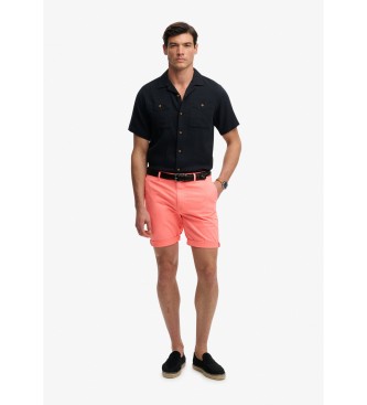 Superdry Premium kratke hlače Regular Chino v oranžni barvi