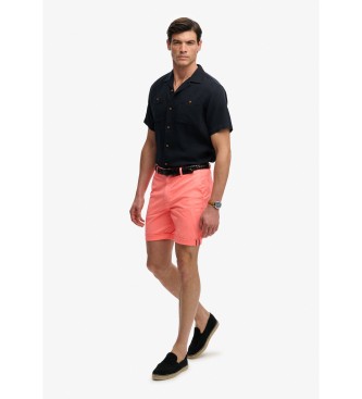 Superdry Premium kratke hlače Regular Chino v oranžni barvi