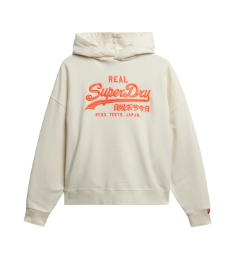 Superdry Vintage majica v kremno beli barvi