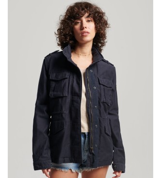 Superdry Vintage jakna M65 v mornarski modri barvi
