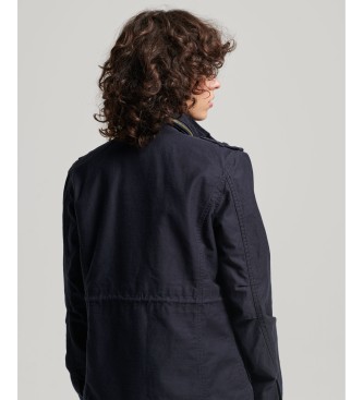 Superdry Vintage jakna M65 v mornarski modri barvi
