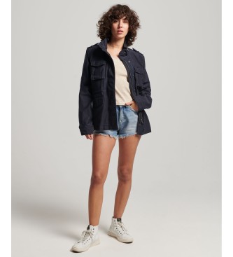 Superdry Vintage jakna M65 v mornarski modri barvi