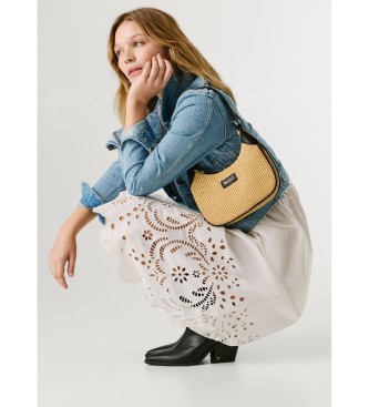 Pepe Jeans Trish bag in beige and black