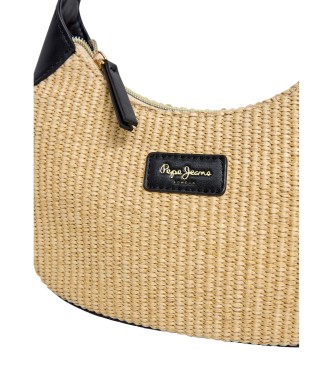 Pepe Jeans Trish bag in beige and black