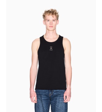 A|X Armani Exchange Black sleeveless tank top