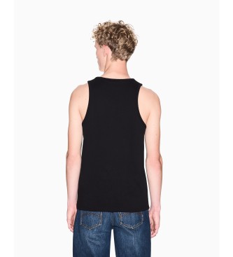 A|X Armani Exchange Black sleeveless tank top