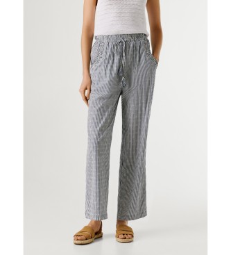 Pepe Jeans Niebieskie spodnie Clariel
