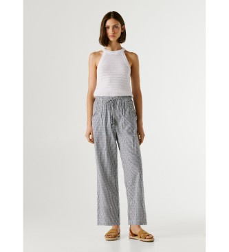 Pepe Jeans Niebieskie spodnie Clariel