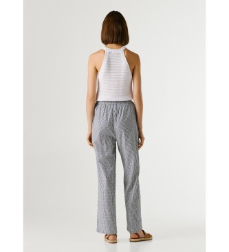 Pepe Jeans Niebieskie spodnie Clariel