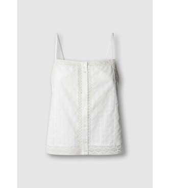 Pepe Jeans Hvid Top Daola