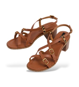 Pepe Jeans Carrie Straps-sandaler, bruna