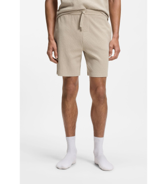 BOSS Shorts Waffle beige