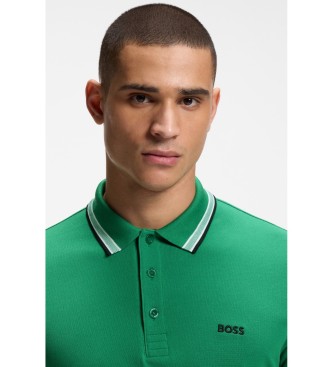 BOSS Polo Paddy verde