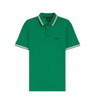 BOSS Polo Paddy verde