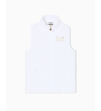 EA7 Gilet Core blanc
