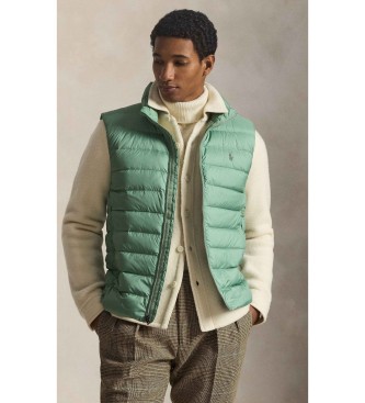 Polo Ralph Lauren Chaleco Colden plegable de plumón verde