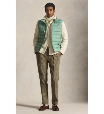 Polo Ralph Lauren Chaleco Colden plegable de plumón verde